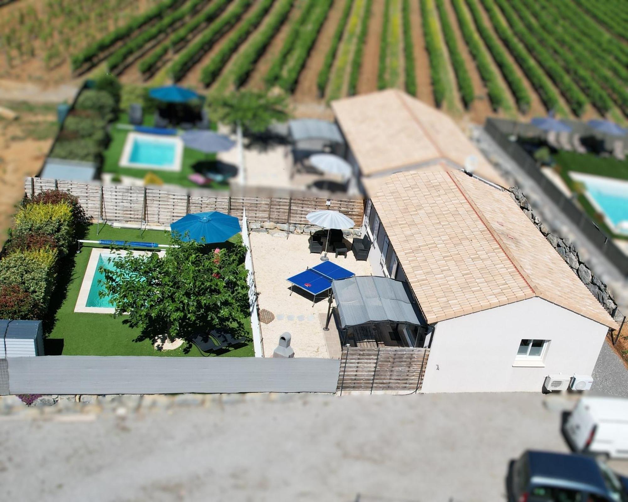 En Ardeche, Gite L'Odyssee Climatise Avec Sa Piscine Privee Et Chauffee Жуайёз Экстерьер фото